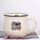 Tazza per acqua con pancia grande in ceramica stampata con graffiti Stampa su richiesta (beige bianco) Tazza per acqua con pancia grande in ceramica stampata con graffiti Stampa su richiesta (beige bianco)