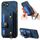 Per iPhone 16e Retro Cross Wristband Portafoglio Custodia in pelle per telefono posteriore (blu) Per iPhone 16e Retro Cross Wristband Portafoglio Custodia in pelle per telefono posteriore (blu)