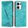 Per OPPO Reno13 5G Global Dream Triangle Custodia in pelle con cordino (verde) Per OPPO Reno13 5G Global Dream Triangle Custodia in pelle con cordino (verde)