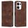 Per OPPO Reno13 5G Global Dream Triangle Custodia in pelle con cordino (marrone) Per OPPO Reno13 5G Global Dream Triangle Custodia in pelle con cordino (marrone)