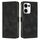Per OPPO Reno13 5G Global Dream Triangle Custodia in pelle con cordino (nero)