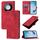 Per Honor X9c Smart 5G Custodia per telefono in pelle goffrata effetto pelle globale (rosso) Per Honor X9c Smart 5G Custodia per telefono in pelle goffrata effetto pelle globale (rosso)