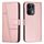 Per OPPO Reno13 Pro 5G Custodia per telefono in pelle con fibbia con texture di vitello con cuciture globali (oro rosa) Per OPPO Reno13 Pro 5G Custodia per telefono in pelle con fibbia con texture di vitello con cuciture globali (oro rosa)