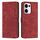 Per OPPO Reno13 5G Custodia per telefono in pelle con motivo a strisce Global Skin Feel e cordino lungo (rosso) Per OPPO Reno13 5G Custodia per telefono in pelle con motivo a strisce Global Skin Feel e cordino lungo (rosso)