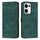 Per OPPO Reno13 5G Custodia per telefono in pelle con motivo a strisce Global Skin Feel e cordino lungo (verde) Per OPPO Reno13 5G Custodia per telefono in pelle con motivo a strisce Global Skin Feel e cordino lungo (verde)