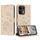 Per OPPO Reno13 Pro 5G Custodia in pelle per telefono con motivo a gattino in rilievo globale con cordino (beige) Per OPPO Reno13 Pro 5G Custodia in pelle per telefono con motivo a gattino in rilievo globale con cordino (beige)