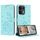 Per OPPO Reno13 Pro 5G Custodia in pelle con motivo a gattino in rilievo globale con cordino (verde menta) Per OPPO Reno13 Pro 5G Custodia in pelle con motivo a gattino in rilievo globale con cordino (verde menta)