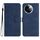 Per vivo Y200i Custodia in pelle con motivo a cuore (blu reale)