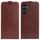 Per Samsung Galaxy S25+ 5G R64 Texture Custodia in pelle con flip verticale (marrone) Per Samsung Galaxy S25+ 5G R64 Texture Custodia in pelle con flip verticale (marrone)