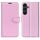 Per Samsung Galaxy S25+ 5G Custodia per telefono in pelle con texture Litchi orizzontale con supporto (rosa) Per Samsung Galaxy S25+ 5G Custodia per telefono in pelle con texture Litchi orizzontale con supporto (rosa)