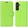 Per Samsung Galaxy S25+ 5G Custodia per telefono in pelle con texture Litchi orizzontale con supporto (verde) Per Samsung Galaxy S25+ 5G Custodia per telefono in pelle con texture Litchi orizzontale con supporto (verde)