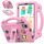 Per Alldocube iPlay Mini 2 2024 Custodia per tablet antiurto in EVA con supporto per bambini (rosa) Per Alldocube iPlay Mini 2 2024 Custodia per tablet antiurto in EVA con supporto per bambini (rosa)