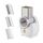 CY-661 3 in 1 Tagliaverdure elettrico multifunzione a rullo da cucina, specifiche: modello wireless bianco CY-661 3 in 1 Tagliaverdure elettrico multifunzione a rullo da cucina, specifiche: modello wireless bianco