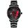 YAZOLE N942 Orologio da uomo personalizzato Orologio scheletrato rotante (rosso) YAZOLE N942 Orologio da uomo personalizzato Orologio scheletrato rotante (rosso)