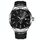 YAZOLE N953 Orologio da uomo semplice da lavoro Orologio da studente con calendario luminoso (nero) YAZOLE N953 Orologio da uomo semplice da lavoro Orologio da studente con calendario luminoso (nero)