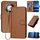 Per Honor X60 / X9c Smart YX0070 Custodia in pelle con fibbia in fibra di carbonio e cordino (caffè) Per Honor X60 / X9c Smart YX0070 Custodia in pelle con fibbia in fibra di carbonio e cordino (caffè)