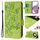 Per Honor X9c Smart 5G Custodia in pelle antifurto RFID con motivo a rosa in rilievo (verde) Per Honor X9c Smart 5G Custodia in pelle antifurto RFID con motivo a rosa in rilievo (verde)