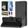 Per Asus ROG Phone 9 / 9 Pro Custodia in pelle con stampa a nido d'ape RFID (nera) Per Asus ROG Phone 9 / 9 Pro Custodia in pelle con stampa a nido d'ape RFID (nera)