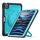 Per iPad Pro 11 2022 / Air 10.9 2022 Custodia per tablet ibrida a nido d'ape con supporto per maniglia e cinturino (azzurro chiaro) Per iPad Pro 11 2022 / Air 10.9 2022 Custodia per tablet ibrida a nido d'ape con supporto per maniglia e cinturino (azzurro chiaro)