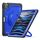 Per iPad Pro 11 2022 / Air 10.9 2022 Custodia per tablet ibrida a nido d'ape con supporto per maniglia e cinturino (blu scuro) Per iPad Pro 11 2022 / Air 10.9 2022 Custodia per tablet ibrida a nido d'ape con supporto per maniglia e cinturino (blu scuro)