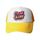Cappello con visiera in spugna con stampa alfabeto arancione, stampa su richiesta (giallo) Cappello con visiera in spugna con stampa alfabeto arancione, stampa su richiesta (giallo)
