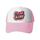 Cappello con visiera in spugna con stampa alfabeto arancione, stampa su richiesta (rosa chiaro) Cappello con visiera in spugna con stampa alfabeto arancione, stampa su richiesta (rosa chiaro)