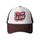 Cappello con visiera in spugna con stampa alfabeto arancione, stampa su richiesta (marrone) Cappello con visiera in spugna con stampa alfabeto arancione, stampa su richiesta (marrone)