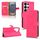 Per Samsung Galaxy S25 Ultra 5G Custodia in pelle magnetica con chiusura magnetica (rosso rosa) Per Samsung Galaxy S25 Ultra 5G Custodia in pelle magnetica con chiusura magnetica (rosso rosa)
