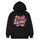 Felpa con cappuccio in pile con stampa alfabeto arancione, stampa su richiesta, taglia: XXXL (nero) Felpa con cappuccio in pile con stampa alfabeto arancione, stampa su richiesta, taglia: XXXL (nero)