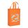 Borsa in tessuto non tessuto stampato con nuvole, stampa su richiesta, dimensioni: 38x30x10 cm (arancione) Borsa in tessuto non tessuto stampato con nuvole, stampa su richiesta, dimensioni: 38x30x10 cm (arancione)