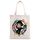 Borsa a mano in tela stampata con ragazza, stampa su richiesta, dimensioni: 25x20 cm (beige) Borsa a mano in tela stampata con ragazza, stampa su richiesta, dimensioni: 25x20 cm (beige)