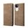 Per vivo V50 Denim Texture Flip Custodia in pelle per telefono (cachi)