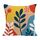 Cuscino per divano stampato con rami colorati con stampa centrale su richiesta, dimensioni: 40x40 cm (velluto olandese) Cuscino per divano stampato con rami colorati con stampa centrale su richiesta, dimensioni: 40x40 cm (velluto olandese)