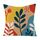 Cuscino per divano stampato con rami colorati con stampa centrale su richiesta, dimensioni: 40x40 cm (lino bianco) Cuscino per divano stampato con rami colorati con stampa centrale su richiesta, dimensioni: 40x40 cm (lino bianco)