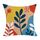 Cuscino per divano stampato con rami colorati con stampa centrale su richiesta, dimensioni: 45x45 cm (peluche corto) Cuscino per divano stampato con rami colorati con stampa centrale su richiesta, dimensioni: 45x45 cm (peluche corto)
