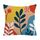 Cuscino per divano stampato con rami colorati con stampa centrale su richiesta, dimensioni: 50x50 cm (velluto di cristallo) Cuscino per divano stampato con rami colorati con stampa centrale su richiesta, dimensioni: 50x50 cm (velluto di cristallo)