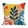 Cuscino per divano stampato con rami colorati con stampa centrale su richiesta, dimensioni: 60x60 cm (velluto olandese) Cuscino per divano stampato con rami colorati con stampa centrale su richiesta, dimensioni: 60x60 cm (velluto olandese)