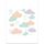 Stampa su tela decorativa con stampa a getto d'inchiostro EPSON 320g senza cornice Clouds, su richiesta, dimensioni: 15x20 cm Stampa su tela decorativa con stampa a getto d'inchiostro EPSON 320g senza cornice Clouds, su richiesta, dimensioni: 15x20 cm