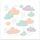 Stampa su tela decorativa con stampa a getto d'inchiostro EPSON 320g senza cornice Clouds, su richiesta, dimensioni: 50x50 cm Stampa su tela decorativa con stampa a getto d'inchiostro EPSON 320g senza cornice Clouds, su richiesta, dimensioni: 50x50 cm