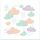 Stampa su tela decorativa con stampa a getto d'inchiostro EPSON 320g senza cornice Clouds, su richiesta, dimensioni: 70x70cm Stampa su tela decorativa con stampa a getto d'inchiostro EPSON 320g senza cornice Clouds, su richiesta, dimensioni: 70x70cm