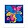 Stampa decorativa su tela a getto d'inchiostro EPSON 320g senza cornice, farfalla, su richiesta, dimensioni: 13x18 cm Stampa decorativa su tela a getto d'inchiostro EPSON 320g senza cornice, farfalla, su richiesta, dimensioni: 13x18 cm