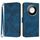 Per Honor X60 / X9c Smart Line Pattern Custodia in pelle con motivo Skin Feel (blu reale) Per Honor X60 / X9c Smart Line Pattern Custodia in pelle con motivo Skin Feel (blu reale)