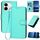 Per Tecno Spark 30C 5G / Pop 9 5G YX0070 Custodia in pelle con fibbia in fibra di carbonio e cordino (azzurro) Per Tecno Spark 30C 5G / Pop 9 5G YX0070 Custodia in pelle con fibbia in fibra di carbonio e cordino (azzurro)