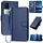 Per vivo iQOO 7 India / iQOO Neo5 YX0070 Custodia in pelle con fibbia in fibra di carbonio e cordino (blu reale) Per vivo iQOO 7 India / iQOO Neo5 YX0070 Custodia in pelle con fibbia in fibra di carbonio e cordino (blu reale)