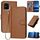 Per vivo S10 / S10 Pro YX0070 Custodia in pelle con fibbia in fibra di carbonio con cordino (caffè) Per vivo S10 / S10 Pro YX0070 Custodia in pelle con fibbia in fibra di carbonio con cordino (caffè)