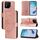 Per Asus ROG Phone 9 / 9 Pro Custodia in pelle con motivo a farfalla in rilievo (oro rosa) Per Asus ROG Phone 9 / 9 Pro Custodia in pelle con motivo a farfalla in rilievo (oro rosa)