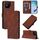 Per Asus ROG Phone 9 / 9 Pro Custodia a tracolla in pelle con stampa 3D (marrone) Per Asus ROG Phone 9 / 9 Pro Custodia a tracolla in pelle con stampa 3D (marrone)