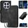 Per Redmi Note 14 Pro 4G YX0080 Custodia in pelle con motivo a farfalla in rilievo con cordino (nero) Per Redmi Note 14 Pro 4G YX0080 Custodia in pelle con motivo a farfalla in rilievo con cordino (nero)
