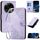 Per OPPO Find X6 Pro Custodia in pelle con motivo a farfalla in rilievo con cordino (viola chiaro) Per OPPO Find X6 Pro Custodia in pelle con motivo a farfalla in rilievo con cordino (viola chiaro)