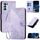 Per OPPO Reno5 4G / 5G / Find X3 Lite Custodia in pelle con motivo a farfalla in rilievo con cordino (viola chiaro) Per OPPO Reno5 4G / 5G / Find X3 Lite Custodia in pelle con motivo a farfalla in rilievo con cordino (viola chiaro)